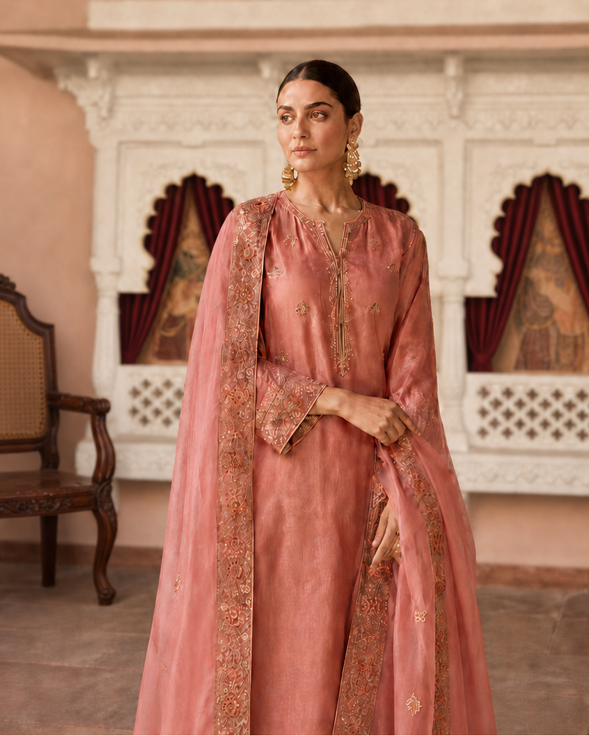 GURKAARI first-collection concept in rose
