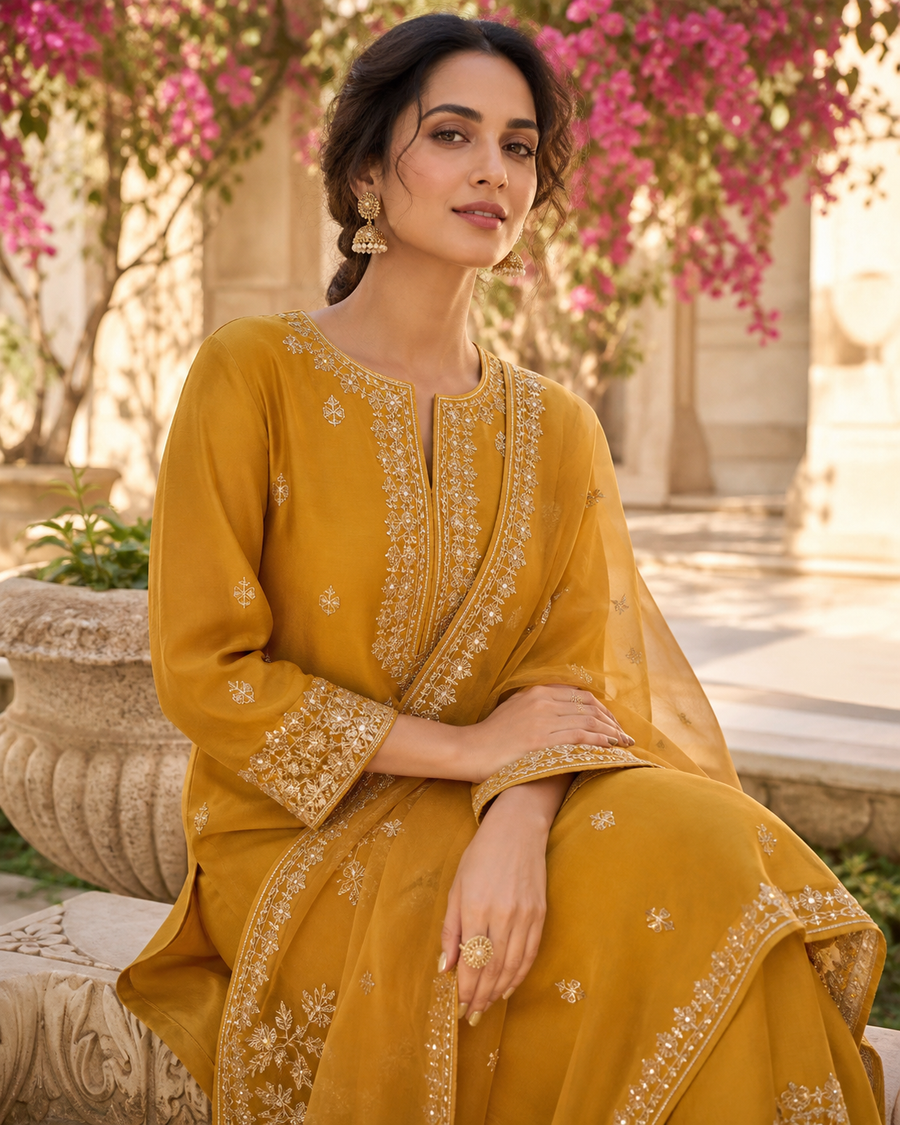 GURKAARI first-collection concept in marigold