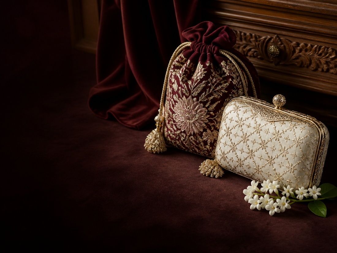 Handbags, Clutches & Potlis