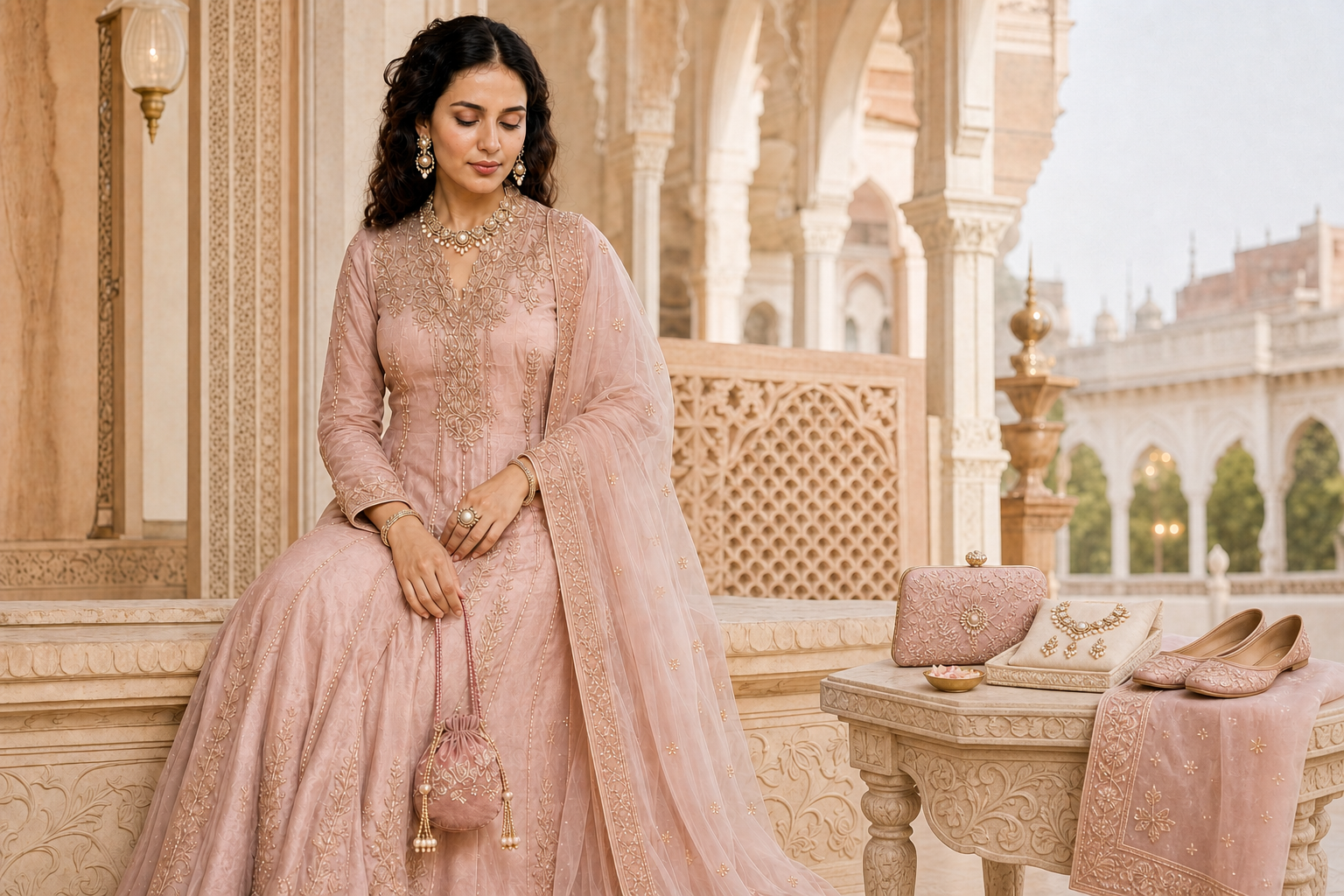 Editorial preview of GURKAARI premium Punjabi and Indian ethnic fashion